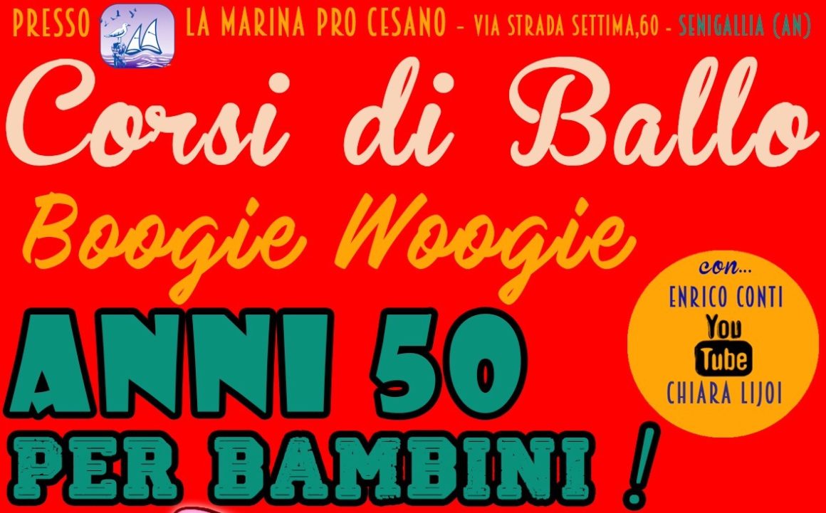 Corso di Boogie Woogie per Bambini! 